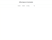 Tablet Screenshot of office-cambodia.com